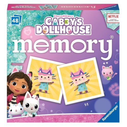 JUEGO MEMORY POCKET CASA DE MUÑECAS DE GABBYS