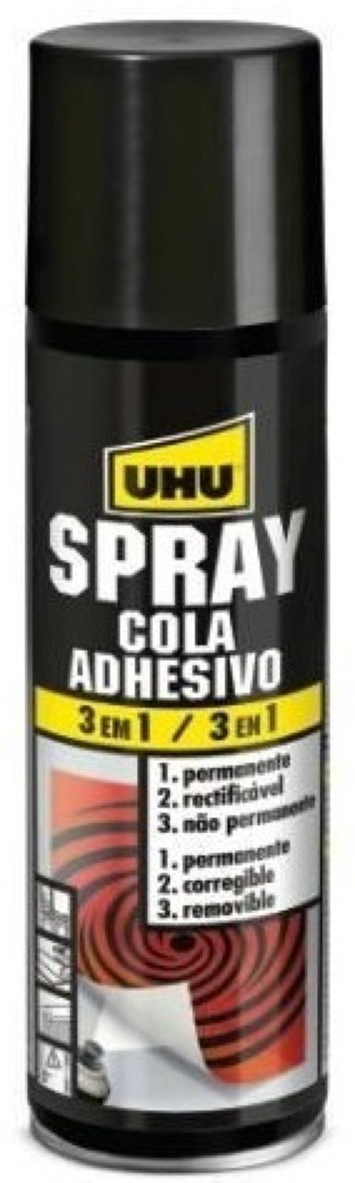 BOTE PEGAMENTO ADHESIVO SPRAY 3 EN 1 200ML UHU