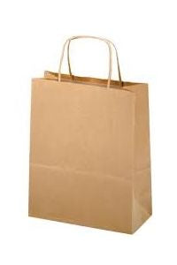 PAQ/25 BOLSAS KRAFT ALLEGRA COLOR KRAFT 41X12X36CM