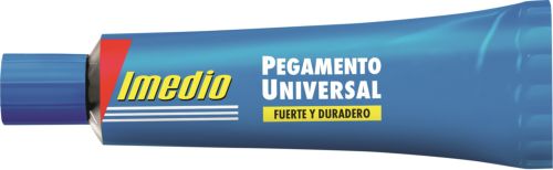 C/24 pegamento universal imedio transparente banda azul 35ml