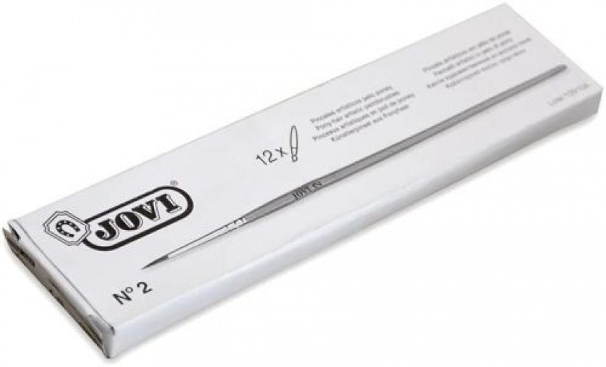 C/12 PINCEL ESCOLAR REDONDO Nº2 SERIE 818 JOVI