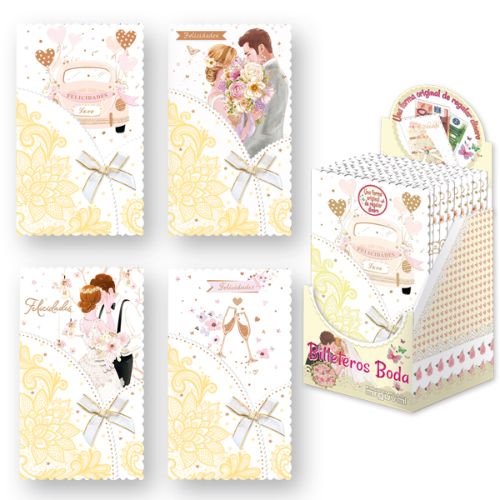 EXP 48 POSTALES E BILLETEROS BODA