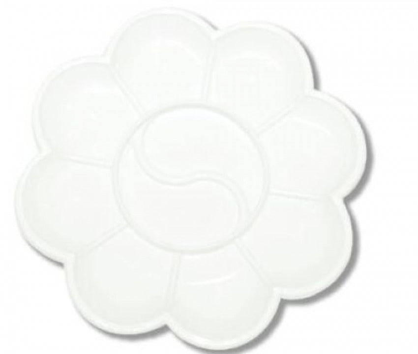 PALETAS DE PLASTICO ESCOLAR CIRCULAR 13,5CM DIAMETRO