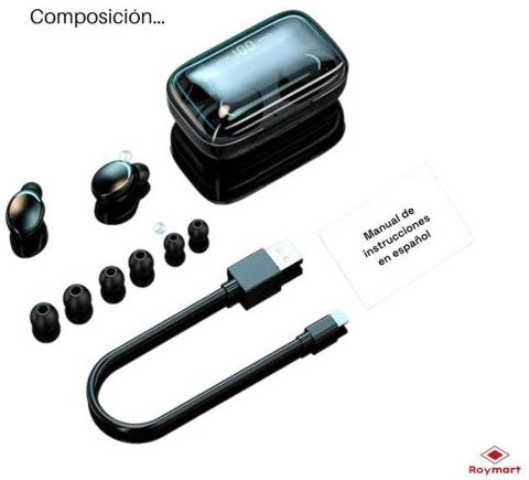 AURICULARES INPODS BLUETOOTH 5.0 NEGROS