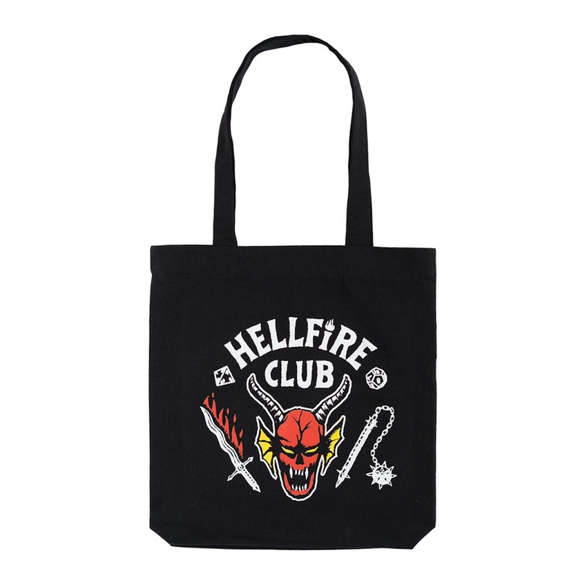 BOLSA DE TELA DEL CLUB DEL FUEGO INFERNAL DE STRANGER THINGS