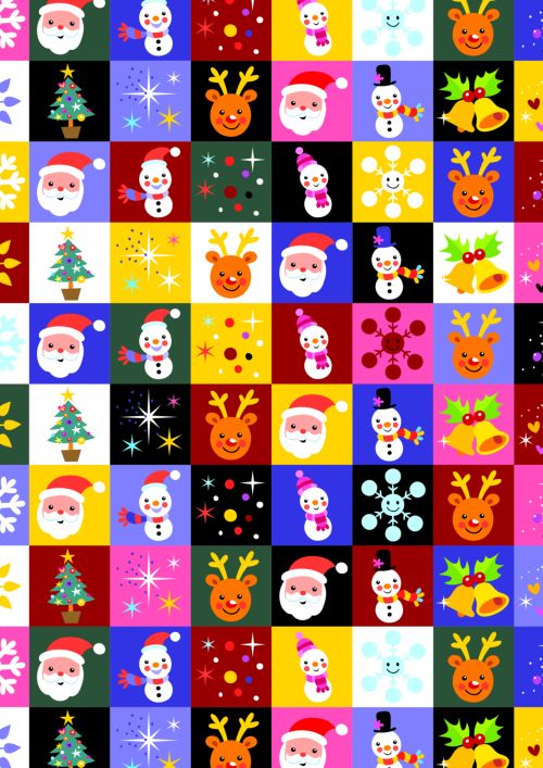 ROLLO DE PAPEL PARA POSAVASOS, FANTASÍA NADAL, 62CM X 4KG