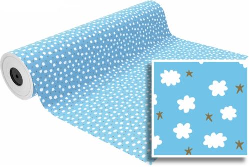 Bobina de papel de regalo de fantasía T/YEAR 62 cm x 4 kg