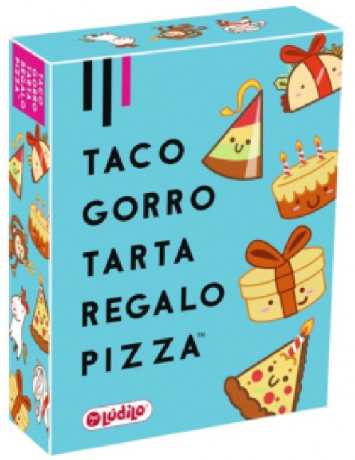 PIZZA DE REGALO CON PASTEL DE SOMBRERO DE TACO