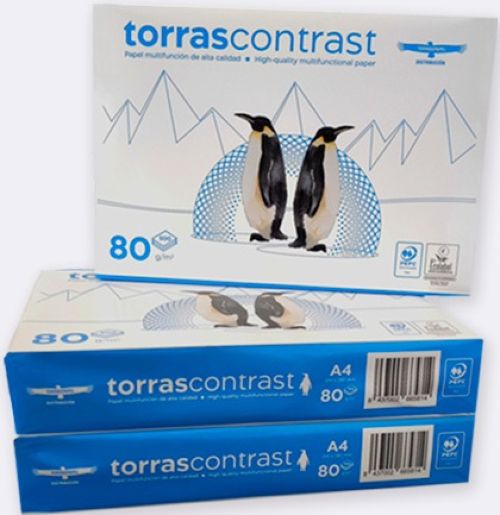 C/5 PAQUETE 500 HOJAS A4 80G TORRES DE CONTRASTE
