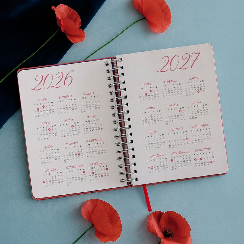 Agenda anual diaria 2026 Sara Búho