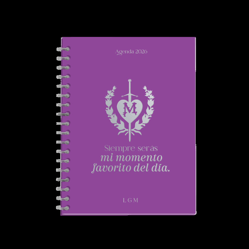 Agenda anual diaria 2026 "Las Guerreras Maxwell"