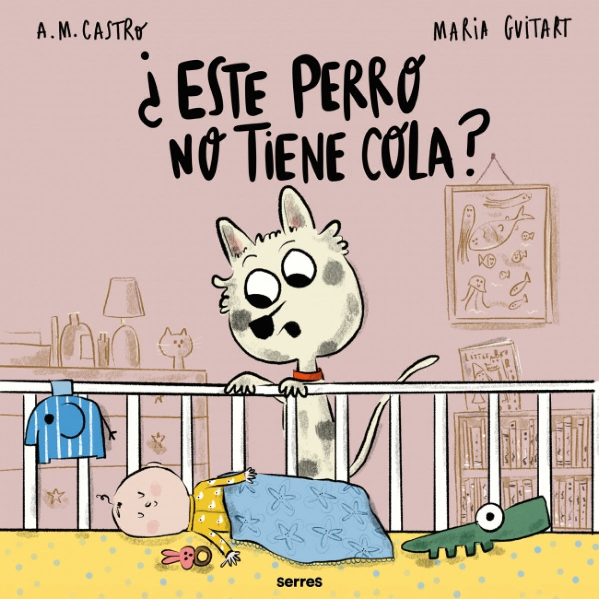 ¿ESTE PERRO NO TIENE COLA?