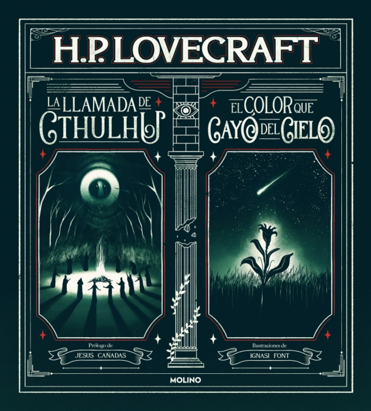 LA LLAMADA DE CTHULHU Y EL COLOR QUE CAYO DEL CIELO