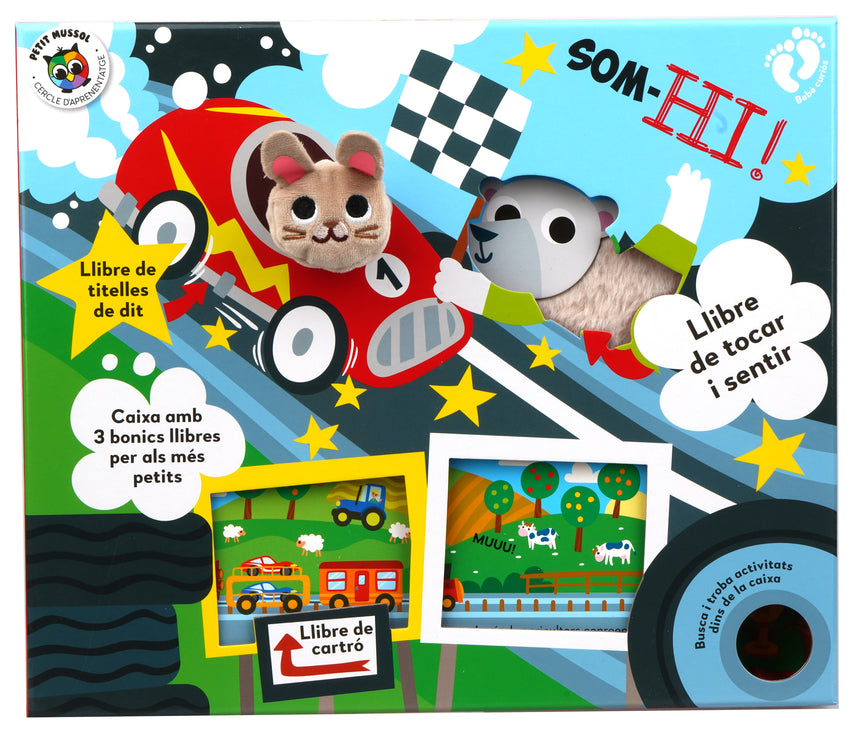 Som-hi! Llibre de tocar i sentir