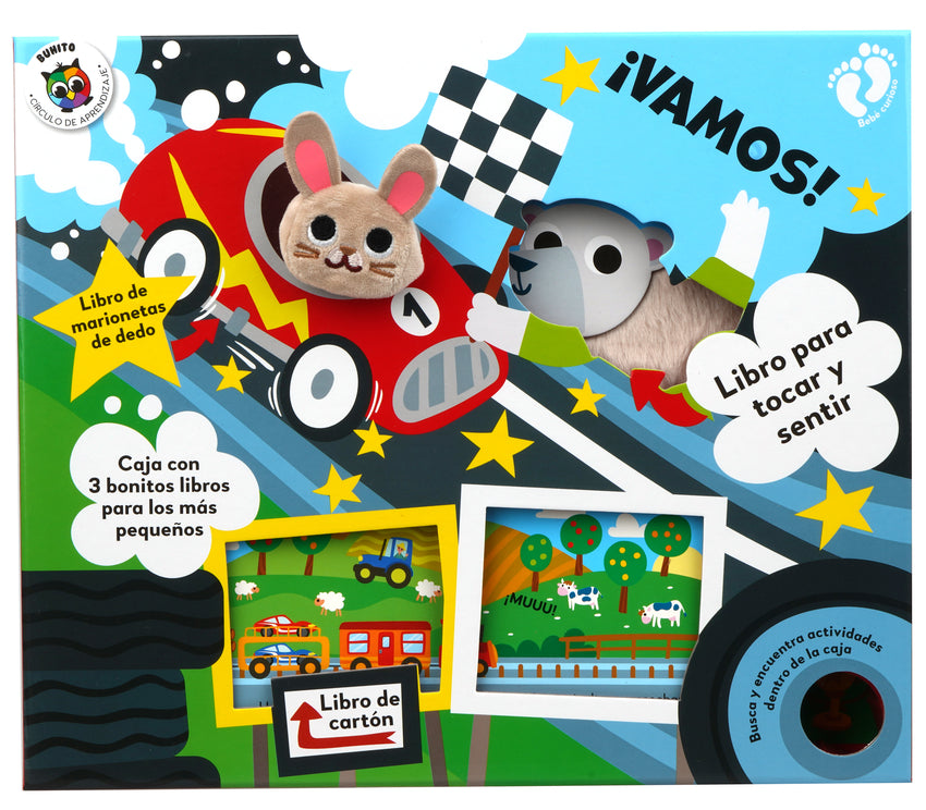 ¡Vamos! Libro para tocar y sentir
