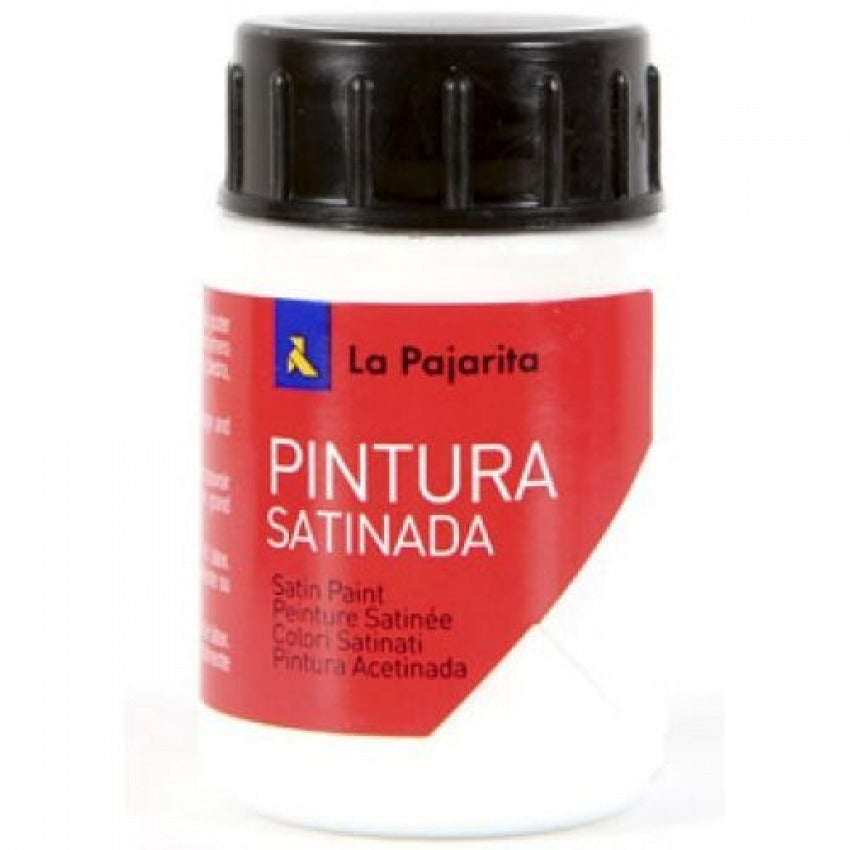 C/6 BOTE PINTURA SATINADA A PAJARITA BRANCO 35ML L21