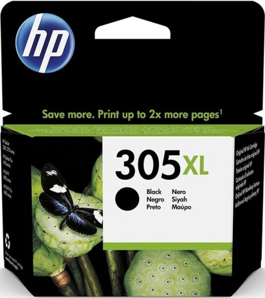 Cartucho de tinta negra original HP 305XL 3YM62AE