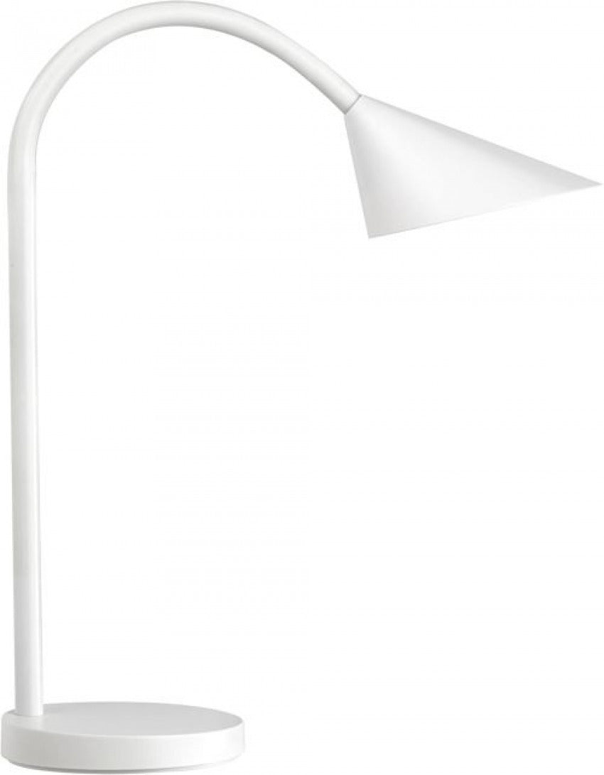 LÁMPARA DE MESA LED SOL BLANCA