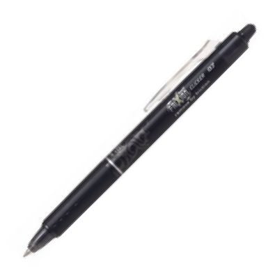C/12 BOLIGRAFO FRIXION CLICKER BALL 0,7MM NEGRO BORRABLE PILOT