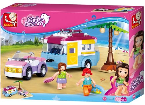 GIRLS DREAM FIESTA EN LA PLAYA 281 PIEZAS SLUBAN