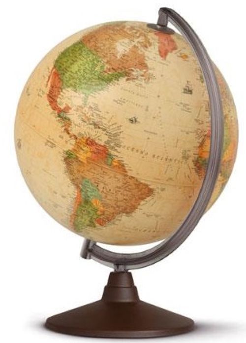 ESFERA COLEGIAL MARCO POLO CON LUZ E LUPA 30CM