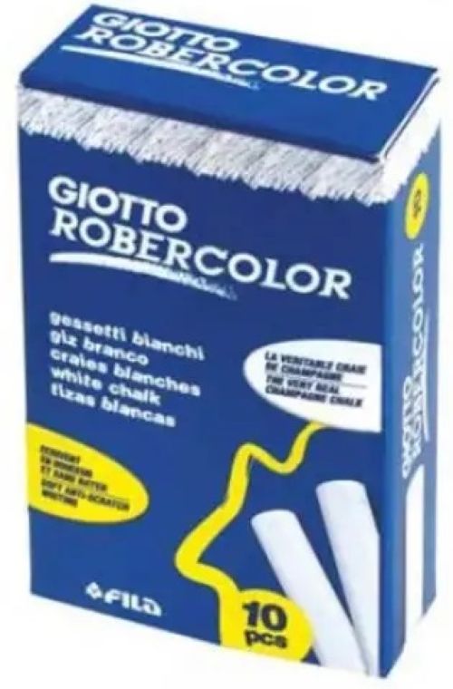 ESTOXO 10 TIZAS BLANCAS ROBERCOLOR