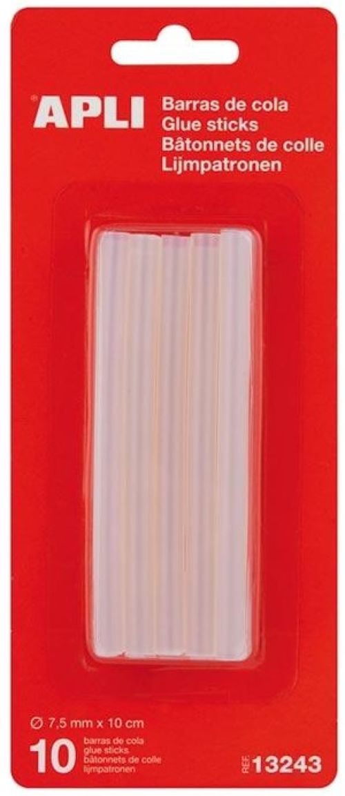 BLÍSTER 10 REPUESTOS DE SILICONA DE 7,5 MM