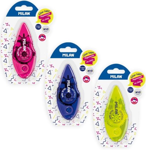 C/12 PEGAMENTO EN CINTA 8,4MMX12M MILAN GLUE TAPE