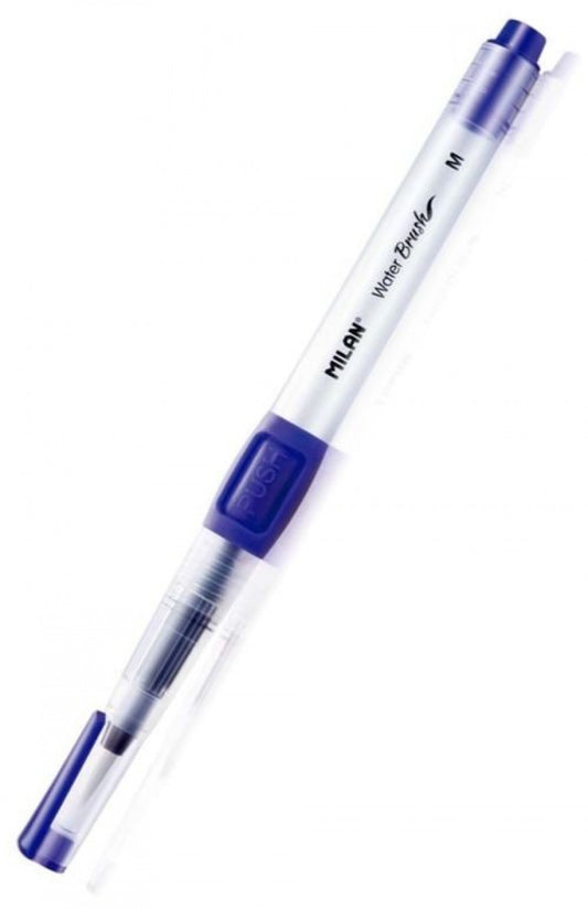 PINCEL CON DEPOSITO DE AGUA PUNTA MEDIA CERDAS DE NYLON