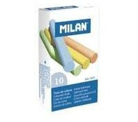 ESTUCHE 10 TIZAS ANTIPOLVO COLOR MILAN