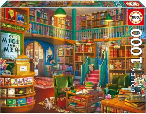 PUZZLE 1000 PIEZAS LIBRERIA