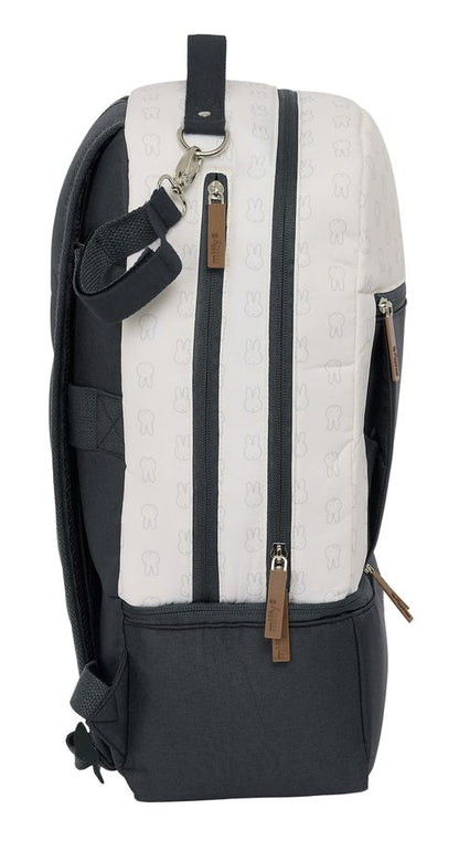 Mochila infantil Miffy Moon con accesorios, diseño de sillón reclinable y reptil, 30 x 43 x 15 cm