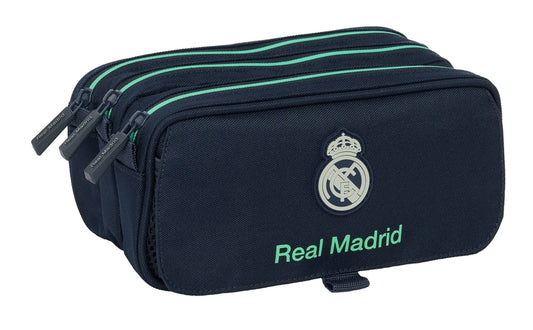 Portado triple grande Real Madrid segunda equipación 25/26 21,5 x 10 x 8 cm
