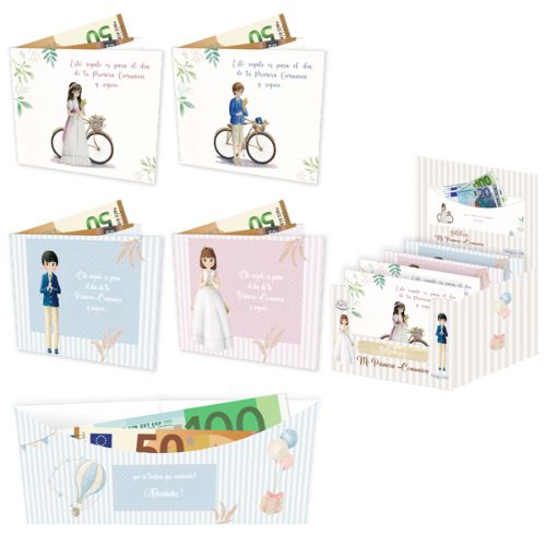 EXP 48 BILLETERO PECHE COMUNION PRATA MODELOS FORNECIDOS