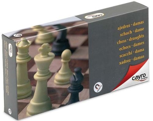 AJEDREZ DE DAMAS MAGNÉTICAS MEDIANAS