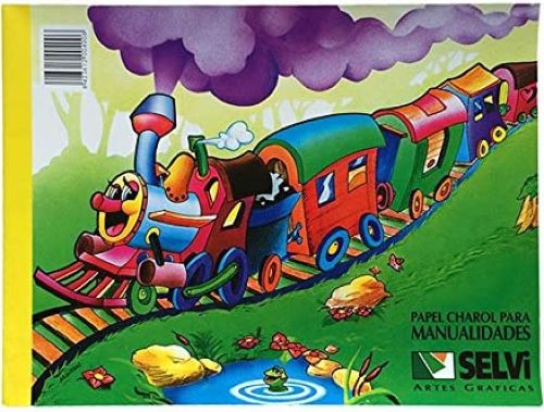 BLOQUE DE MANUALIDADES DE PAPEL CELOFÁN