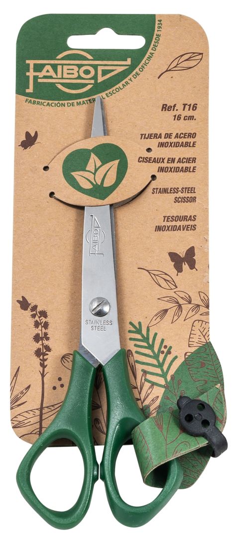 Tijeras de oficina Faibo de 16 cm
