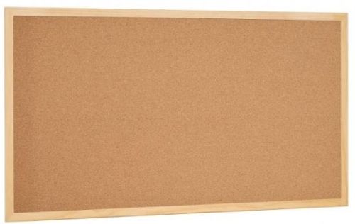 Tablero de corcho 40x60cm marco madera faibo
