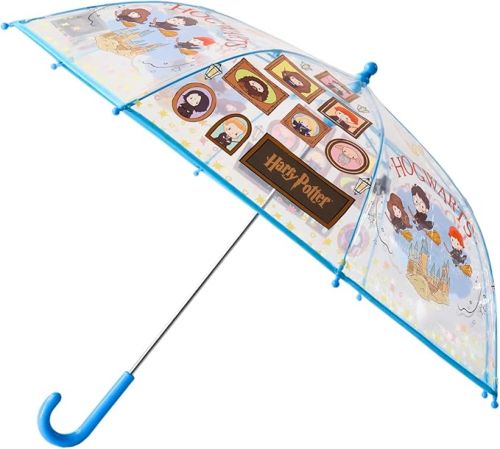 PARAGUAS MANUAL INFANTIL 48CM HARRY POTTER TRANSPARENTE