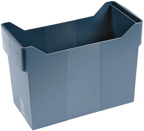 CAJA PARA ARCHIVAR CARPETAS COLGANTES A4, COLOR GRIS