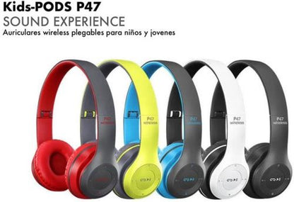 Auriculares inalámbricos plegables KIDS PODS P47