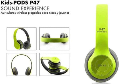 Auriculares inalámbricos plegables KIDS PODS P47