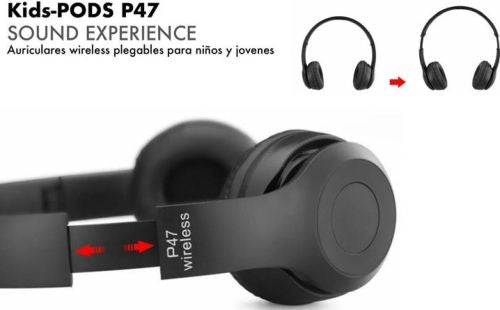Auriculares inalámbricos plegables KIDS PODS P47
