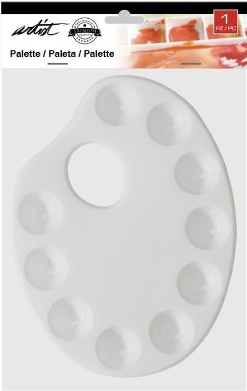PALET DE PLÁSTICO ARTÍSTICO 28,5X18,6CM
