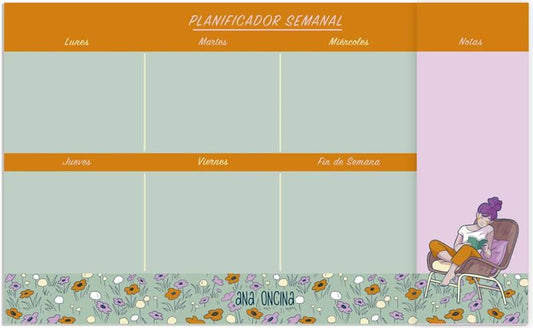 PLANIFICADOR SEMANAL MESA ANA ONCINA