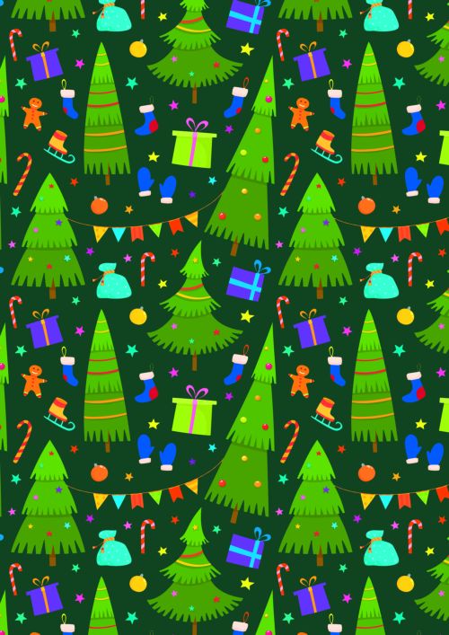 BOBINA DE PAPEL DE REGALO NAVIDEÑO FANTASÍA 31CMX2KG