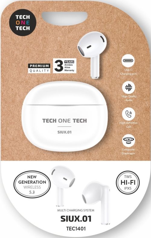 AURICULARES INALÁMBRICOS SIUX BLANCOS.01.