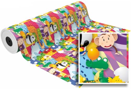 Rollo de papel de regalo infantil de fantasía, 62 cm x 4 kg
