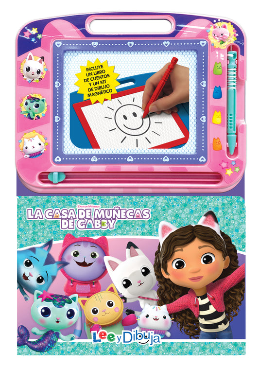 La casa de muñecas de Gabby (Libro+Pizarra magnética)