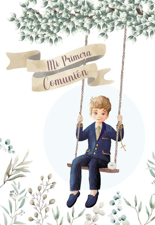 LIBRO DE COMUNIÓN, COLUMPIO INFANTIL + AURICULARES